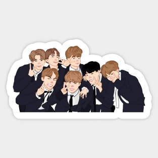 bangtan bangtan bang bangtan Sticker